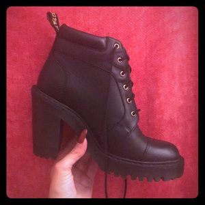 Black Doc Martens Boots - Averil